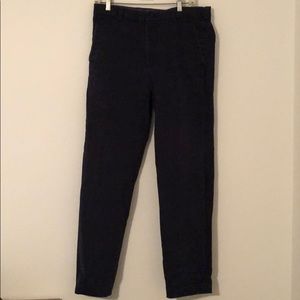 Brooks Brothers Clark-Fit Navy Dress Pants: 34x32